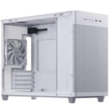 Gabinete Asus Prime AP201 Mini Torre Minimalista Mini ITX Micro ATX 1xFan Color Blanco