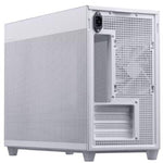 Gabinete Asus Prime AP201 Mini Torre Minimalista Mini ITX Micro ATX 1xFan Color Blanco