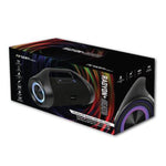 Bocina Inalámbrica Argomtech Radion + Beats Wireless Bluetooth IPX5 TWS Negro