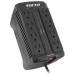Regulador Automático de Voltaje Forza FVR-901M 900VA/450W 8 slds Montaje Pared 120V