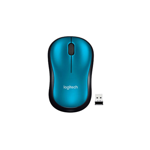 Mouse Logitech Wireless M185 (Blue)
