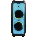 BAFLE VORAGO KSP-600 DOBLE 10 quot 2 80W RMS BT TWS  MCROFONO INAL USB TF RGB