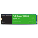 SSD Interno Western Digital Green SN350 1TB M.2 2280 PCIe 3.0 NVMe Lect 3200/2500 MBs para PC y Lap