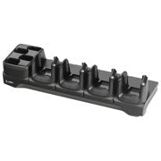 Cuna de Carga Zebra con Ethernet para 4 terminales y 4 Baterias / Ruquiere PWR-BGA12V108W0WW / CBL-DC-381A1-01 / 23844-00-00R