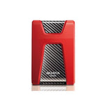 DISCO DURO ADATA 2TB HD650 ROJO GOMA 3.1 (AHD650-2TU31-CRD)