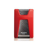 DISCO DURO ADATA 2TB HD650 ROJO GOMA 3.1 (AHD650-2TU31-CRD)