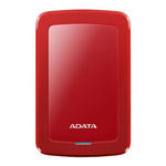 DISCO DURO ADATA 1TB HV300 SLIM RED 3.1 (AHV300-1TU31-CRD)