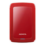 DISCO DURO ADATA 1TB HV300 SLIM RED 3.1 (AHV300-1TU31-CRD)