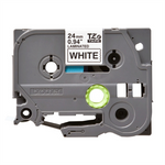 CINTA BROTHER TZ-251 NEGRO/BLANCO 24MM PT330/530 (TZE251)