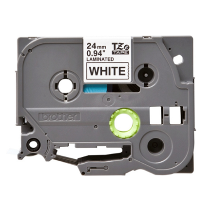 CINTA BROTHER TZ-251 NEGRO/BLANCO 24MM PT330/530 (TZE251)