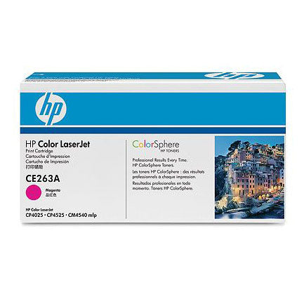TONER HP CP4025/4525 MAGENTA (CE263A)
