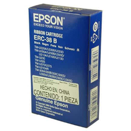 CINTA EPSON 220 TM300/TMU200 NEGRO (ERC-38B)