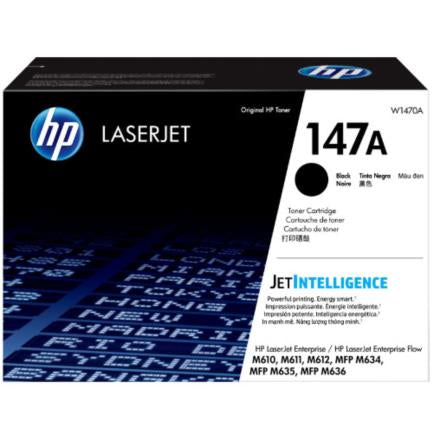 Tóner HP Original LaserJet 147A 10.5K Páginas Color Negro (W1470A)