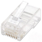 Plug Intellinet RJ45 Cat 6 UTP Multifilar 15 Micras Bote C/100 Pzas (502344)