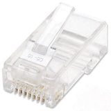 Plug Intellinet RJ45 Cat 6 UTP Multifilar 15 Micras Bote C/100 Pzas (502344)