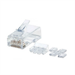 Plug Intellinet RJ45 Cat6a Sólido Oro 50 Micras Pro UTP Bote C/80 Pzas (790550)