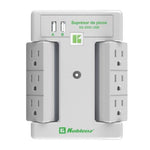 Supresor Picos Koblenz SS2000 USB 2000 Joules 6 Contactos 2 Puertos USB