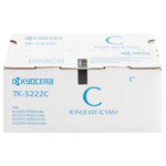 Tóner Kyocera TK-5222C 1.2K Páginas Compatible P5021cdn/P5021cdw/M5521cdn/M5521cdw Color Cian (1T02R9CUS1)