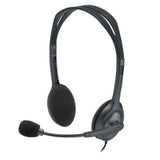 Audífonos Logitech H111 con Micrófono (981-000612)