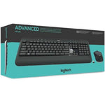 Kit Teclado y Mouse Logitech Advanced MK540 Inalámbrico USB Color Negro (920-008673)