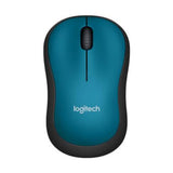 Mouse Logitech M185 Inalámbrico 1000 dpi Plug and Play Color Azul (910-003636)