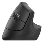 Mouse Logitech Lift Ergonómico Vertical 1000dpi Color Grafito (910-006466)