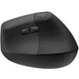 Mouse Logitech Lift Ergonómico Vertical 1000dpi Color Grafito (910-006466)
