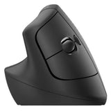 Mouse Logitech Lift Left Ergonómico Vertical 1000dpi Color Grafito