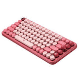 Teclado Logitech Pop Mecánico Teclas Emoji Personalizables Color Rosa Coral (920-010715)