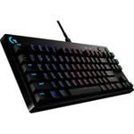 Teclado Logitech Mecánico Gaming Pro Iluminación RGB Color Negro (920-009388)