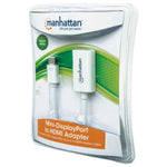 Adaptador Manhattan Mini DisplayPort a HDMI Color Blanco (151399)