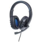 Audífonos Manhattan Gaming Micrófono USB Color Negro (176088)