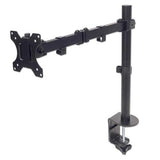 Soporte Monitor Manhattan 13" a 32" Escritorio Brazos Doble Articulación Color Negro (461542)
