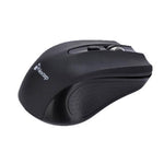 Mouse Nextep Inalámbrico USB Color Negro 1600 dpi Baterias Incluidas (NE-410)