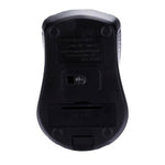 Mouse Nextep Inalámbrico USB Color Negro 1600 dpi Baterias Incluidas (NE-410)