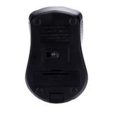 Mouse Nextep Inalámbrico USB Color Negro 1600 dpi Baterias Incluidas (NE-410)