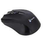 Mouse Nextep Inalámbrico USB Color Negro 1600 dpi Baterias Incluidas (NE-410)