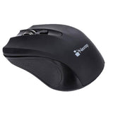 Mouse Nextep Inalámbrico USB Color Negro 1600 dpi Baterias Incluidas (NE-410)