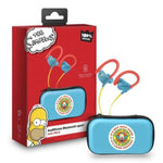 Audífonos Steren The Simpsons Bluetooth Sport Free Cable Plano