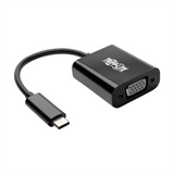 Adaptador Tripp Lite USB-C a VGA con Modo Alterno DP 1.2 Color Negro (U444-06N-VB-AM)