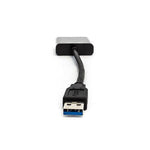 Convertidor Vorago ADP-200 USB 3.0 a VGA FHD Color Negro (ADP-200)