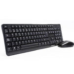 KIT VORAGO TECLADO Y MOUSE KM-302 INALAMBRICO NEGRO (AC-395896-1)