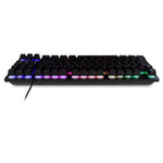 Teclado Vorago Start The Game KB-503 TenKeyless Iluminación RGB USB Color Negro