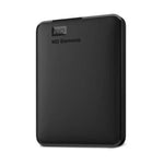Disco Duro Externo Western Digital Elements Portátil 1 TB USB 3.0 Color Negro